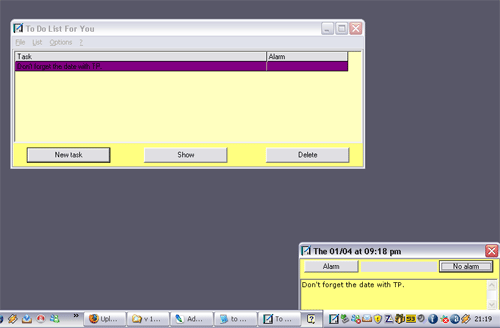 To Do List For You Screen shot